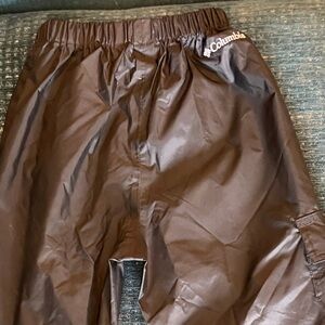 Columbia 4-5T Black Waterproof Rain Pants- EUC